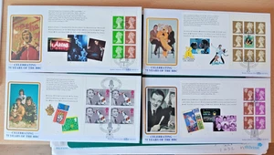Celebrating 75 Years Of The BBC Benham FDC 1997 4off see photos - Picture 1 of 4