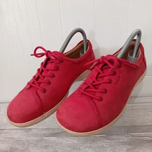 Hotter Dew Shoes Salmon Pink Comfort Concept Trainers Ladies UK 5. 5 - Picture 1 of 12
