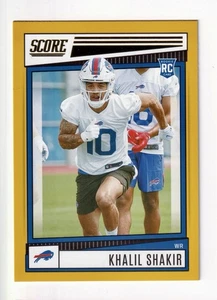 Score 2022 #394 Khalil Shakir Gold - Foto 1 di 2