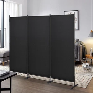Room Divider Panel 6Ft Privacy Screen Wall Dividers for Room Separation Flexible - Picture 1 of 9