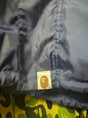 A BATHING APE HOODED Jacket XL 2-Way Zip Removable Hood Streetwear - Image 1 of 4