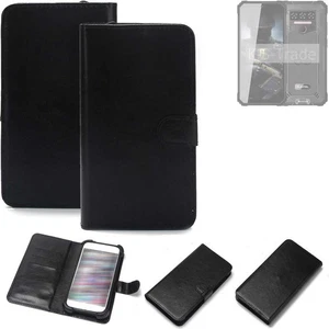 Handy Hülle Wallet Case für Oukitel WP23 Handy Schutzhülle schwarz - Bild 1 von 6