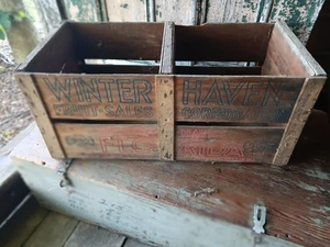 Rare Antique Old Winter Haven Fruit Crate - Picture 1 of 4