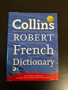 Collins Robert French Dictionary In Colour Complete & Unabridged (New Edition) - Picture 1 of 4