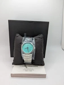 Reloj Pulsera Tissot PRX Powermatic Hombre Verde Plata Mecánico Automático Redondo - Imagen 1 de 10