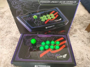 EVANGELION e:PROJECT ARCADE CONTROLLER PC PS4 PS3 - Picture 1 of 4