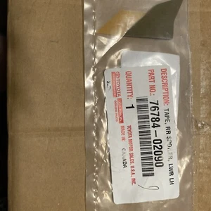 Genuine Toyota Spoiler Decal 76784-02090 - Picture 1 of 1