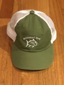 Boys Hat Southern Tide Fish Logo New Without Tags Not Men’s - Picture 1 of 5