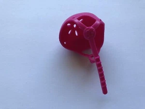 BARBIE DOLL ACCESSORIES PINK SPORTS ATHLETIC HELMET BICYCLE ROLLER SKATING - Picture 1 of 4