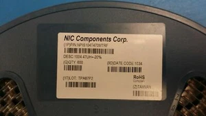 (100 PCS) NPIS104T470MTRF NIC Ind Power Shielded Wirewound 47uH 20% ROHS - Picture 1 of 2