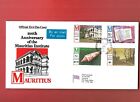 CENT.MAURITIUS INSTITUTE, AIRMAIL OFFICIAL FIRST DAYCOVER TO UK.1 OCT1980RARE