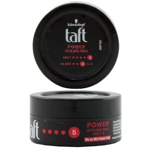 Taft Puissance Stylisation Wax Support: 5 Brillant : 3 - 1 X 75ml Cheveu Cire - Picture 1 of 3