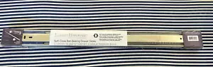 Liberty 22" soft close ball bearing set of drawer slides, New, 94X, Unopened pkg - Picture 1 of 7