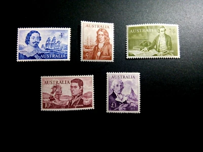 Australia 1963 5 sellos como nuevos MNH catálogo valor £100 Foto 1 de 2