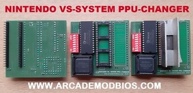 NINTENDO VS SYSTEM PPU CHANGER PCB JAMMA