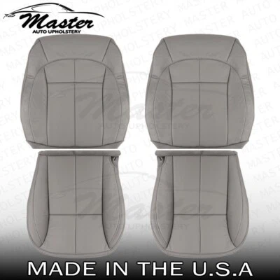 Cubiertas de asiento de vinilo topo izquierdo y derecho 2001-2004 para Jeep Grand Cherokee 4 piezas Foto 1 de 4