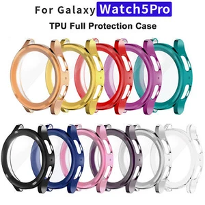 Funda protectora de pantalla de poliuretano termoplástico para Samsung Galaxy Watch 5 Pro 45 mm cubierta completa - Imagen 1 de 21