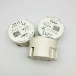 LOT OF 3 FIBERGLASS 9350-KFR REINFORCED NONMETALLIC 4" FAN BOX - Picture 1 of 4