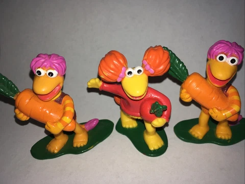 Vintage Fraggle Rock 2.5” PVC Figures Cover