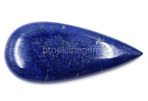 Piedra preciosa suelta certificada con forma de pera de 416,20 quilates azul natural 5SON - Imagen 1 de 7
