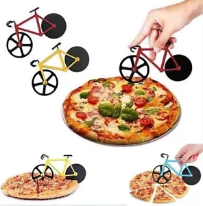 Bicycle Pizza Cutter (Red) - Picture 1 of 10