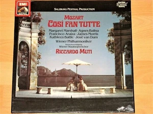 3xLP Box-Set Mozart Riccardo Muti Wiener Philharmoniker Così Fan Tutte - Neu+Ovp - Foto 1 di 3