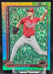 Nick Lodolo 2025 Topps Series 1 Easter Tin Holiday Foil Green #21 Reds - Picture 1 of 2