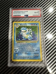 Blastoise 002/102 Base Set Holo PSA 8 - Picture 1 of 2