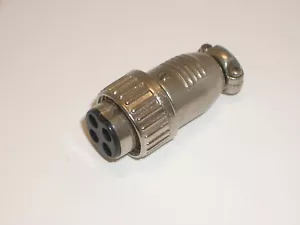ENCHUFE CONECTOR DE MICRÓFONO DE METAL FUNDIDO A PRESIÓN MARMAT CBC4 4 PINES PARA RADIO CB - Imagen 1 de 3