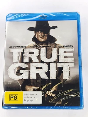 True Grit - John Wayne, Glen Campbell, Kim Darby - Blu-Ray - New Sealed - Image 1 of 2
