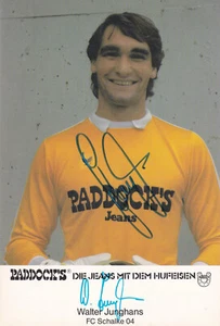 Autogramm - Walter Junghans (FC Schalke 04) - 1983/1984 - Bild 1 von 1