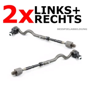 2x BARRA DE CARRIL DIRECCIÓN COMPLETA EJE DELANTERO IZQUIERDO+DERECHO para RENAULT CLIO - Imagen 1 de 1