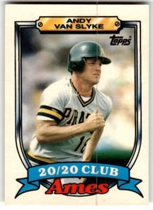1989 Topps Ames 20/20 Club - Andy Van Slyke #30 - Bild 1 von 2