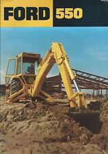 Equipment Brochure - Ford - 550 - Tractor Loader Backhoe - c1975 (E5484)