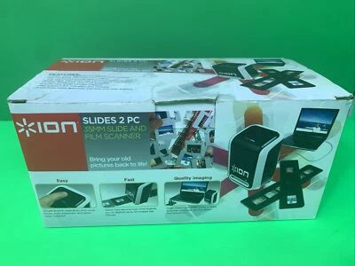 ION SLIDES 2 PC 35mm Slide and Film Scanner Transfer to Computer Brand New - Image 1 of 4