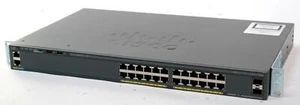 Cisco WS-C2960X-24TS-LL Catalyst 2960-X 24x 10/100/1000 2x SFP Ethernet Switch - Picture 1 of 2