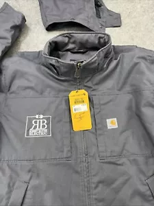 Carhartt Jacke Herren 3XL grau anthrazit Shadow Full Swing Insulated Logo OJ2207 - Bild 1 von 13