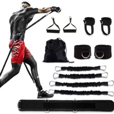 Boxing Training Resistance Band Set, Leg Strength and Agility Training AU - image 1 of 4