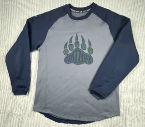 Adidas Sweatshirt Men's 2XL ClimaWarm NBA Basketball Memphis Grizzles Pullover - Picture 1 of 17