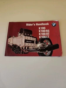 BMW Riders Handbook For K100 /K100RS /K100RT / K100LT Grinnall Scorpion Engine - Picture 1 of 1