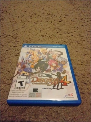 Disgaea 4 A Promise Revisited Sony PlayStation PS Vita 2014 - Tested - Image 1 of 3