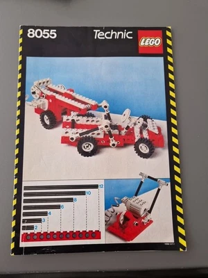 LEGO Bauanleitung 8055 Technic Universal Set Instruction Only No Bricks - Bild 1 von 2
