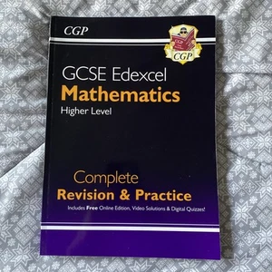 GCSE Maths Edexcel Complete Revision Practice: Higher level. Grade 9-1 Course - Picture 1 of 2