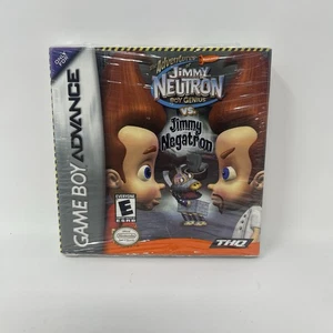 New! (Torn Seal) Jimmy Neutron vs. Jimmy Negatron Nintendo GameBoy Advance GBA - Picture 1 of 7