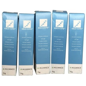 5 Pack Kelo-Cote Silicone Scar Gel 15g Each Advanced Treatment for Scars - Picture 1 of 5