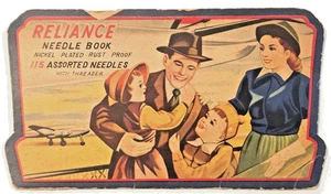 Reliance Needle Book Nickle Plated Rust Proof used - Picture 1 of 5