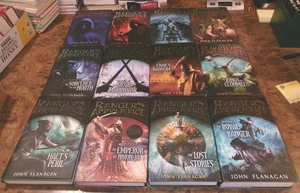 Complete Hardcover Set of Ranger's Apprentice Books 1-12 John Flanagan Lot - Picture 1 of 2