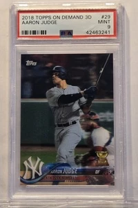 2018 Topps On-Demand 3D #29 Aaron Judge /269 New York Yankees PSA 9 Mint POP 23 - Picture 1 of 2