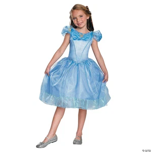 Disfraz de Cenicienta de película clásica mediana para niña - Imagen 1 de 1