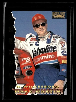 1996 Pinnacle Racer's Choice #85 Mark Martin NASCAR Racing Card 3802O - Image 1 of 2